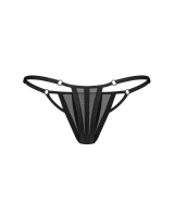 Classic, black thong