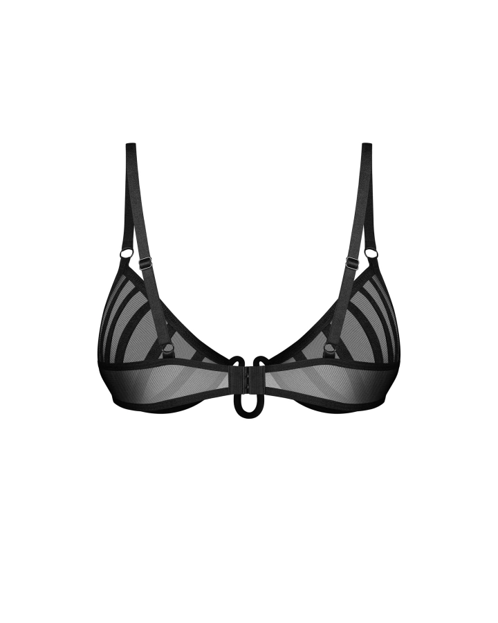 Half-bra with boning