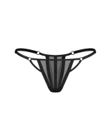 Classic, black thong