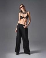 Half-bra with boning