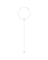Necklace with pearl