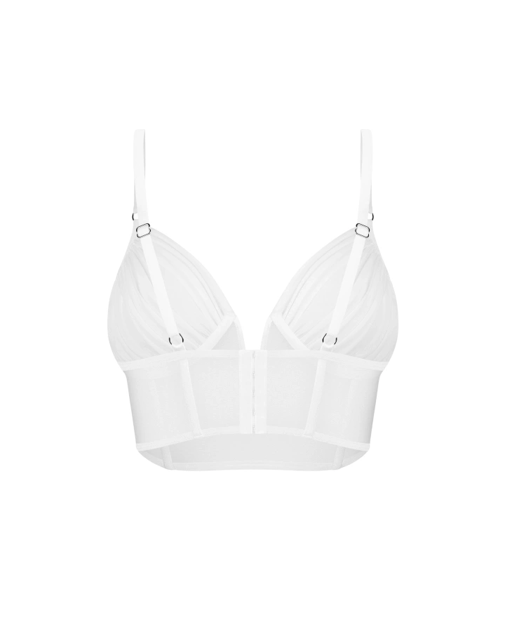 White top with boning