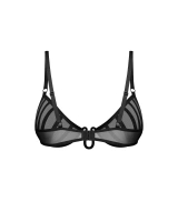 Half-bra with boning